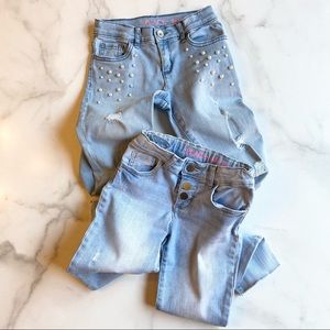 Girl’s Bundle Children’s Place Skinny Jeans
